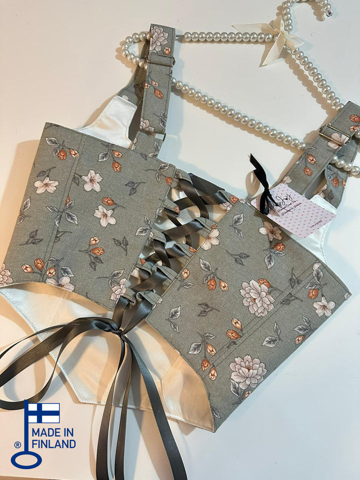 Kelly - Reversible Corset Top - (Ready for Shipping) — made in Finland — view 3