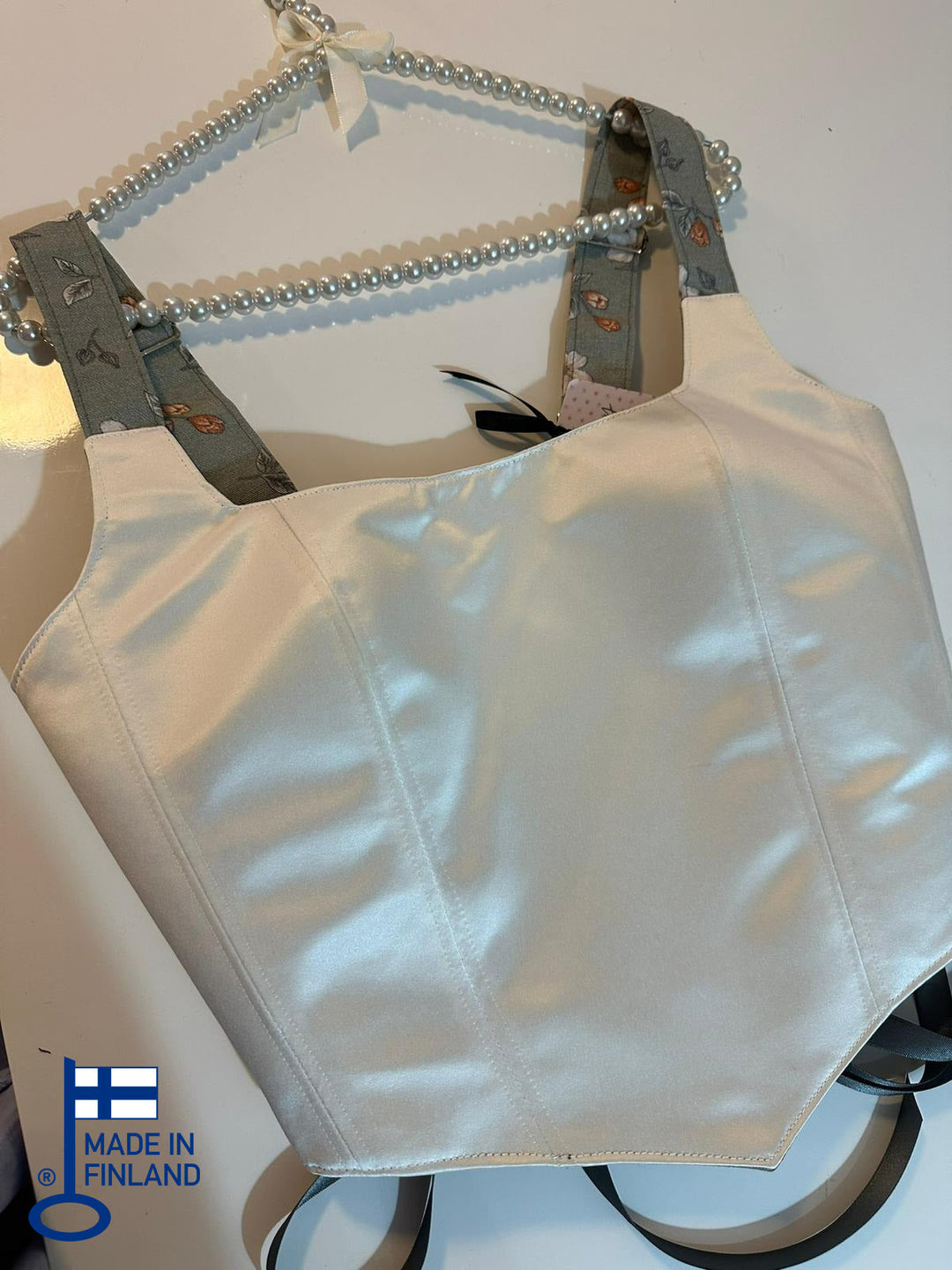 Kelly - Reversible Corset Top - (Ready for Shipping) — made in Finland — view 4