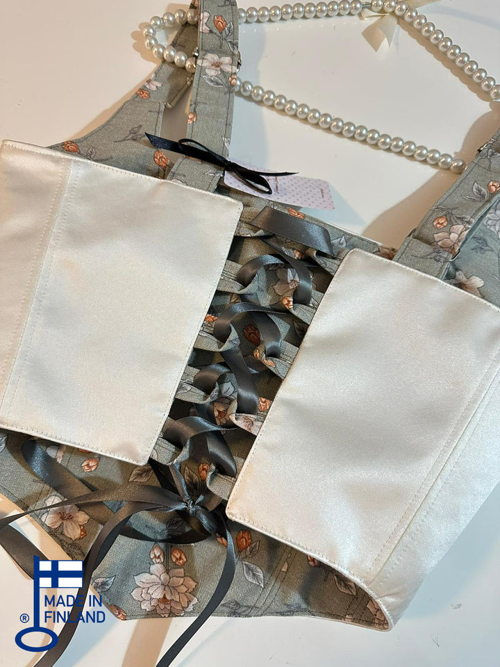 Kelly - Reversible Corset Top - (Ready for Shipping) — made in Finland — view 5