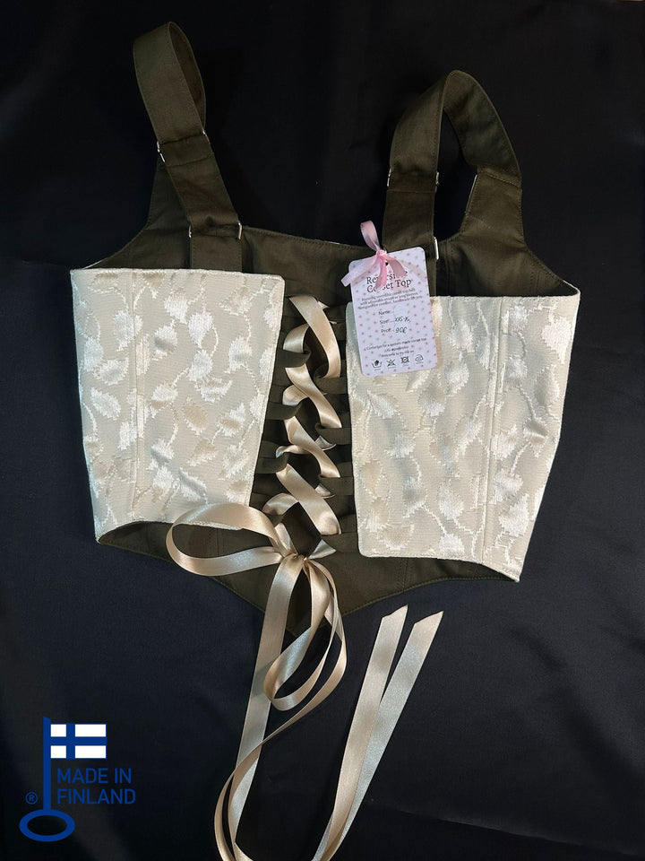 Kima - Reversible Corset Top (Made-to-Order) — made in Finland — view 1