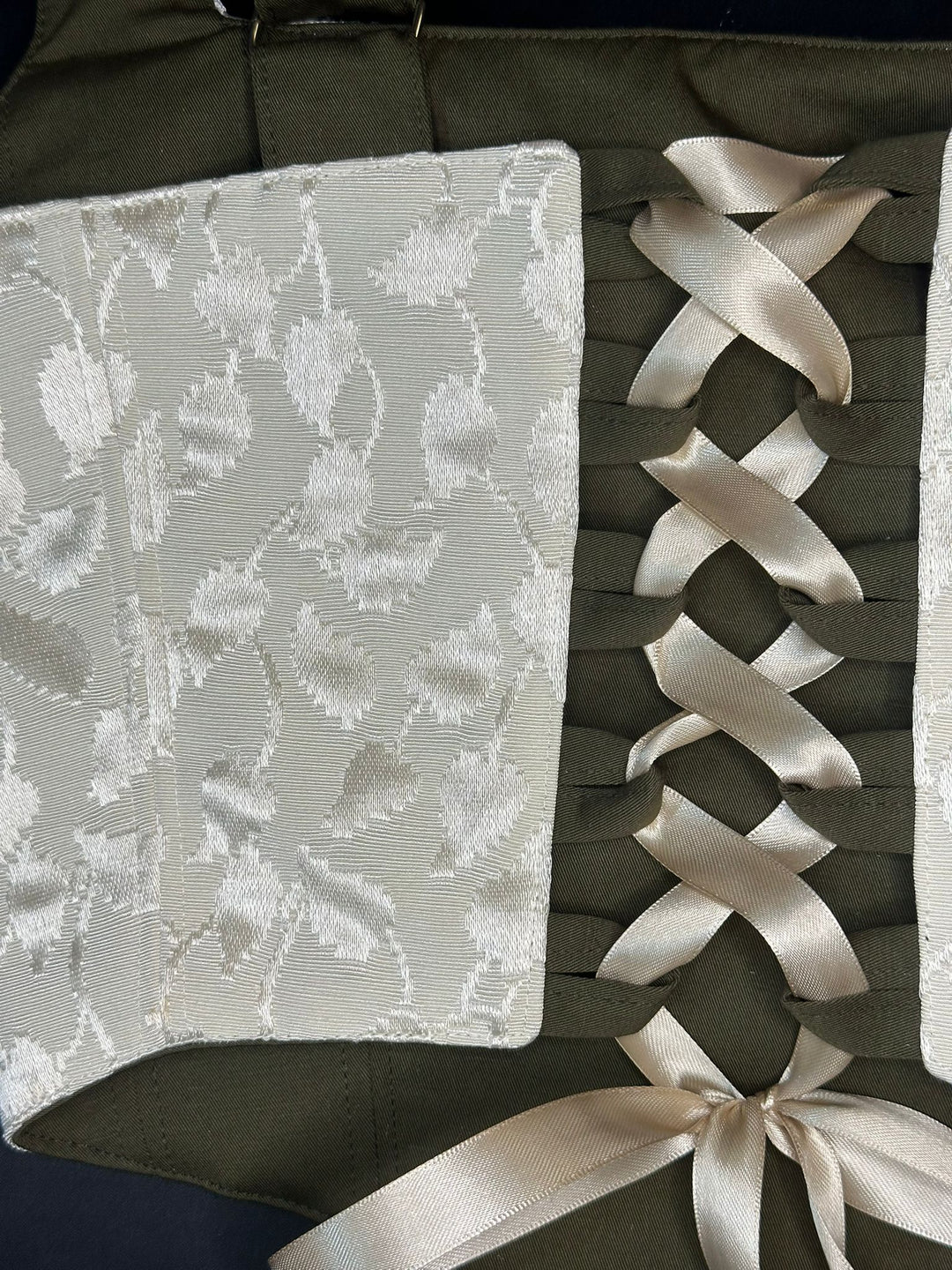 Kima - Reversible Corset Top — reversible corset top handmade in Helsinki by PopJoy