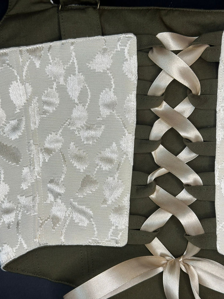 Kima - Reversible Corset Top — reversible corset top handmade in Helsinki by PopJoy
