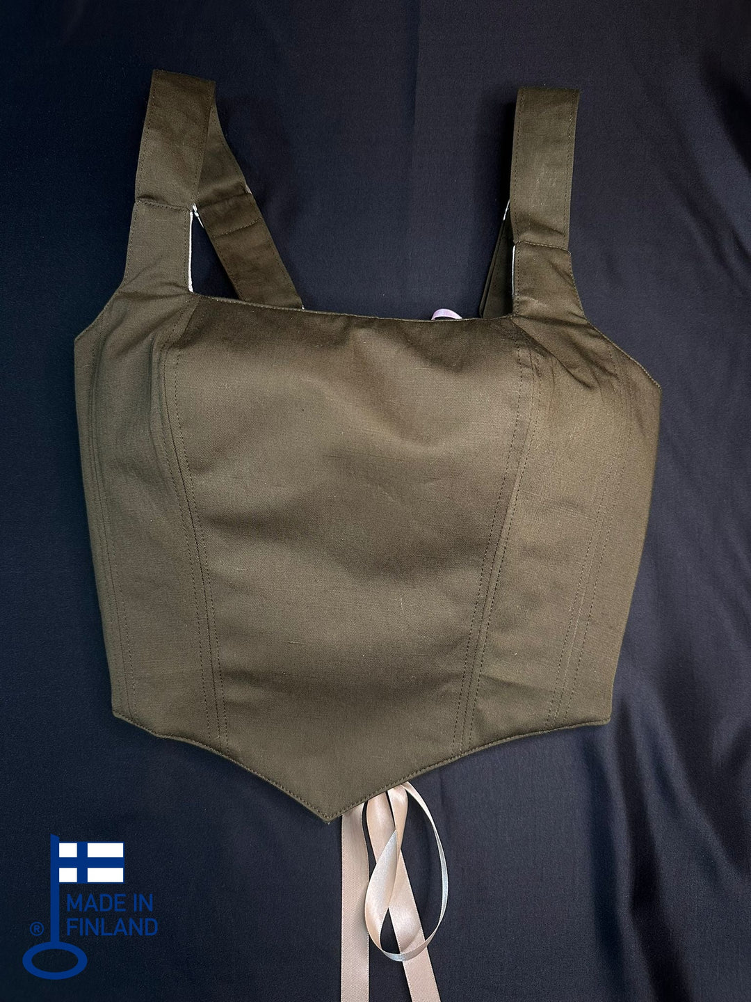 Kima - Reversible Corset Top (Made-to-Order) — made in Finland — view 3