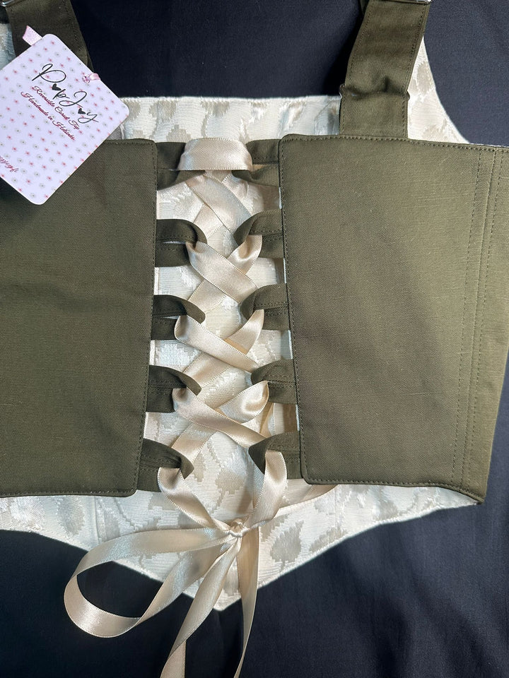Kima - Reversible Corset Top — reversible corset top handmade in Helsinki by PopJoy