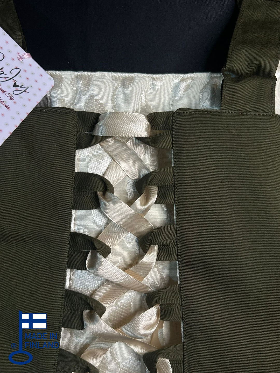 Kima - Reversible Corset Top (Made-to-Order) — made in Finland — view 6