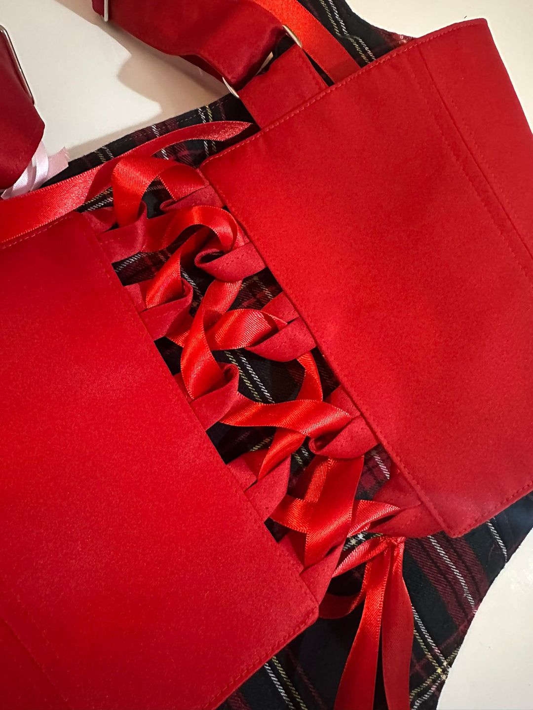 Krisia - Reversible Corset Top — reversible corset top handmade in Helsinki by PopJoy