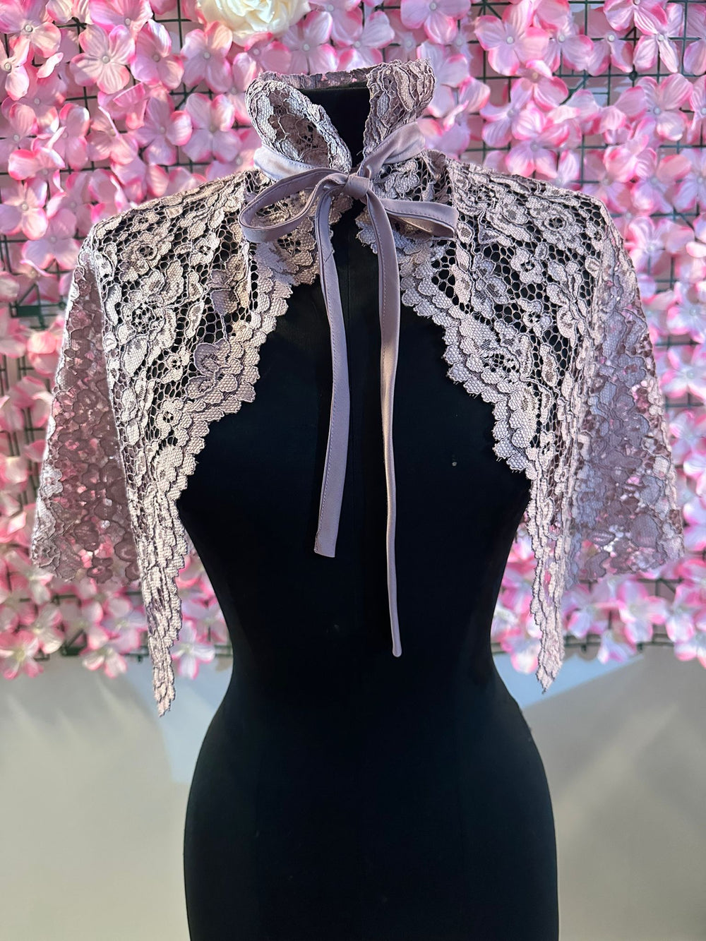 Lace Cape — handmade hair accessory by PopJoy, Helsinki
