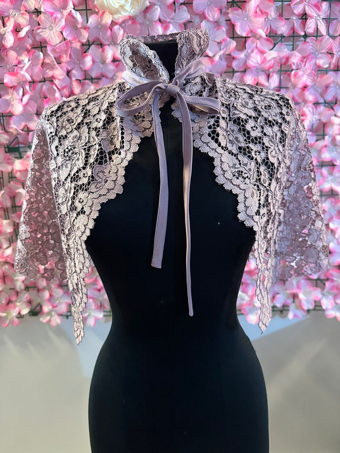 Lace Cape — handmade hair accessory by PopJoy, Helsinki