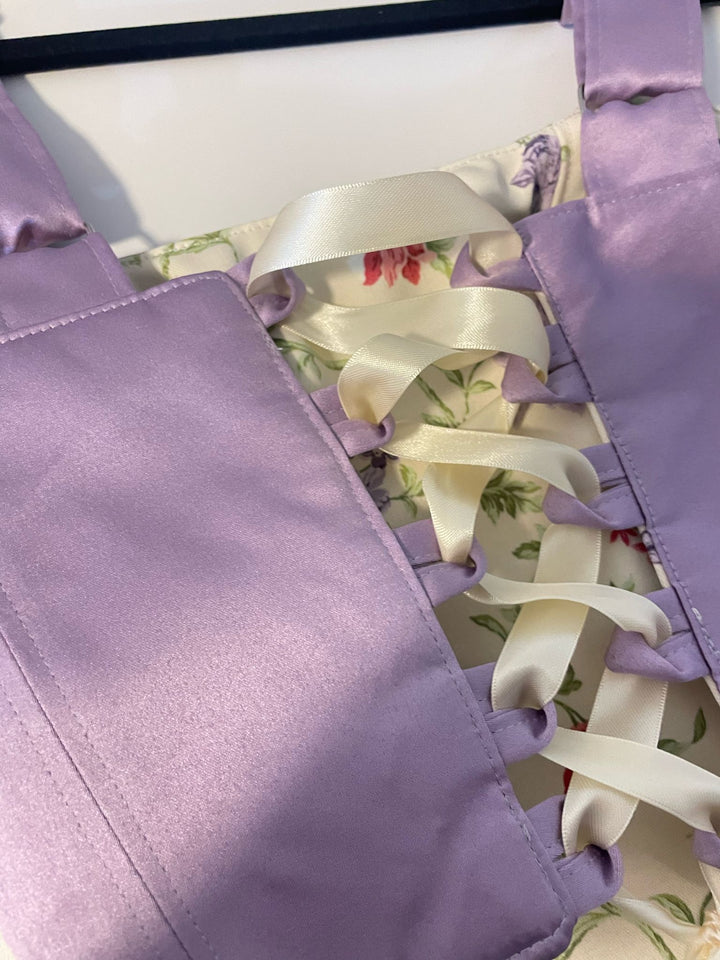 Letta - Reversible Corset Top (No more fabric — reversible corset top handmade in Helsinki by PopJoy