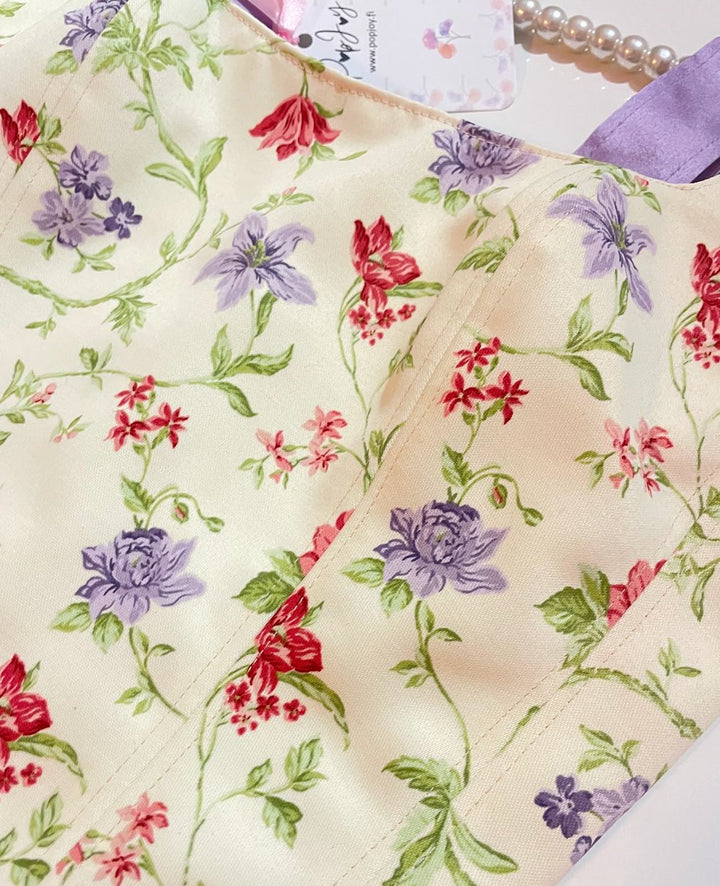 Letta - Reversible Corset Top (No more fabric — reversible corset top handmade in Helsinki by PopJoy