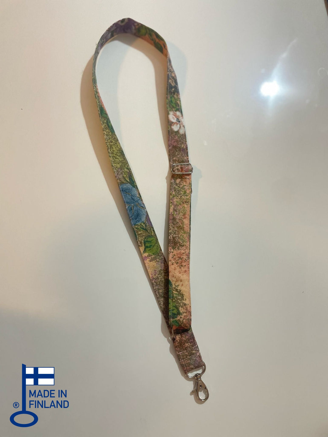 Lila - Adjustable Neck Lanyard — made in Finland — view 2