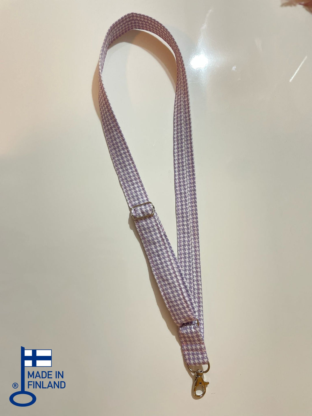 Lila - Adjustable Neck Lanyard — made in Finland — view 8