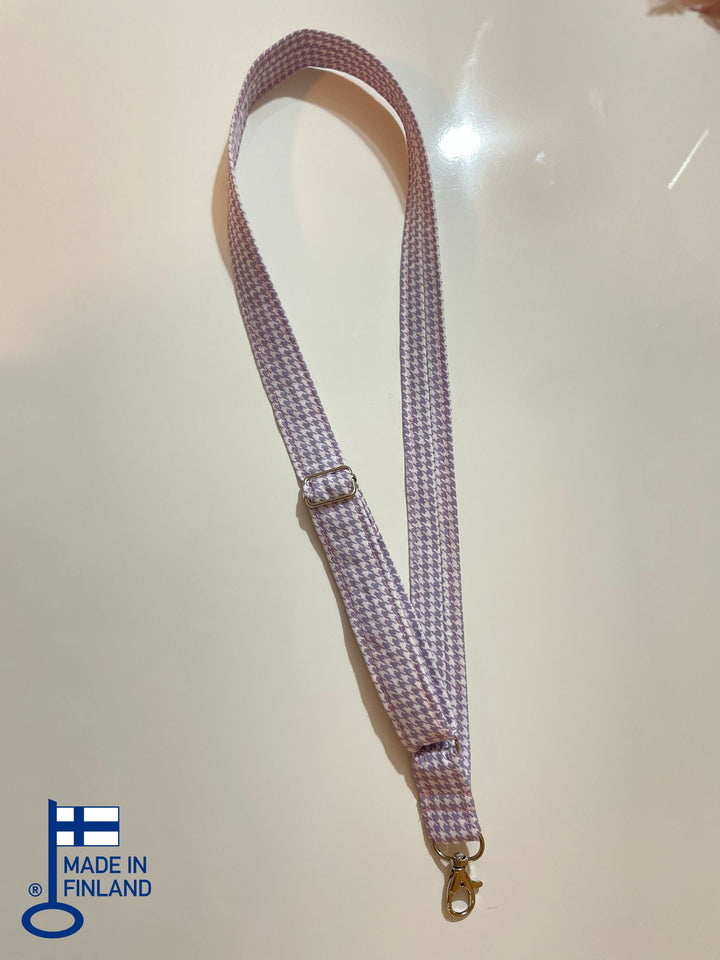 Lila - Adjustable Neck Lanyard — made in Finland — view 8