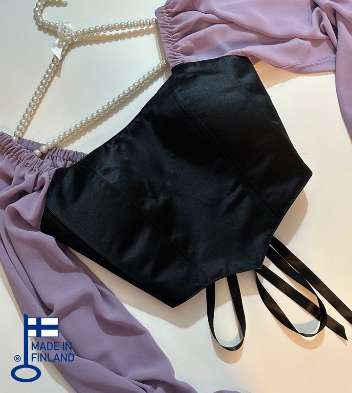 Loli - Reversible Corset Top - Long Sleeves (Ready for Shipping) — made in Finland — view 4