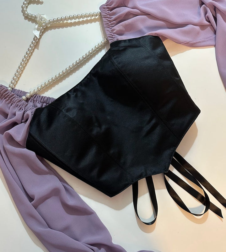 Loli - Reversible Corset Top — reversible corset top handmade in Helsinki by PopJoy