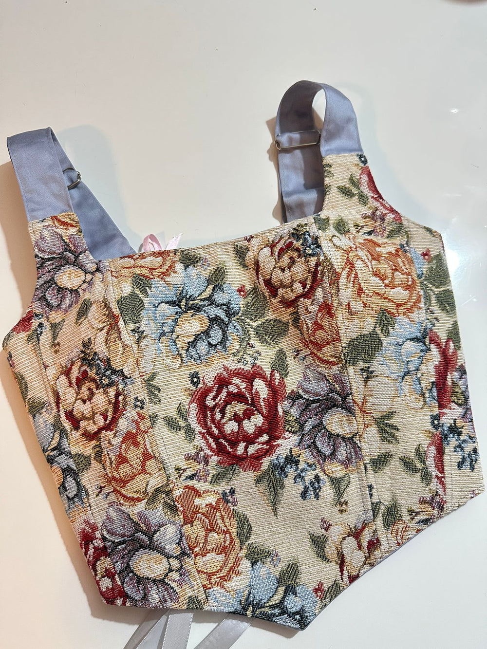 Louise - Reversible Corset Top — reversible corset top handmade in Helsinki by PopJoy