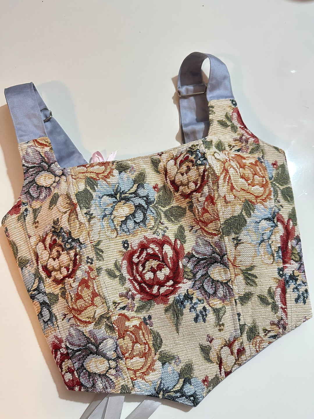 Louise - Reversible Corset Top — reversible corset top handmade in Helsinki by PopJoy