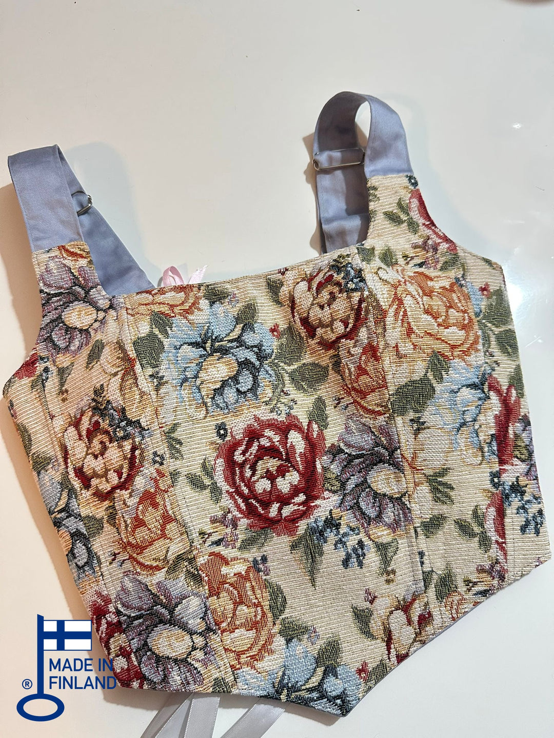 Louise - Reversible Corset Top (Ready-for-Shipping) — made in Finland — view 1