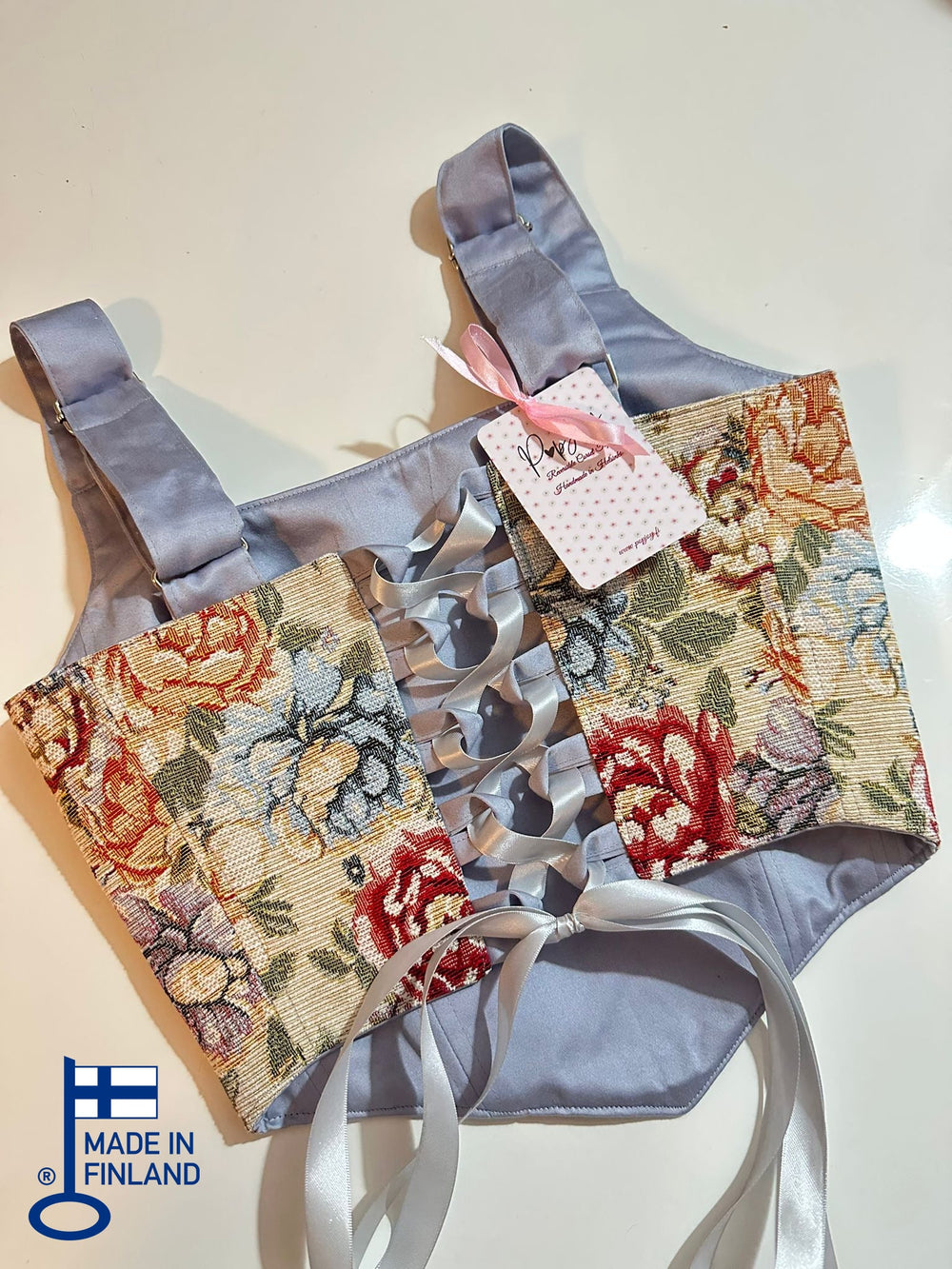 Louise - Reversible Corset Top (Ready-for-Shipping) — made in Finland — view 2