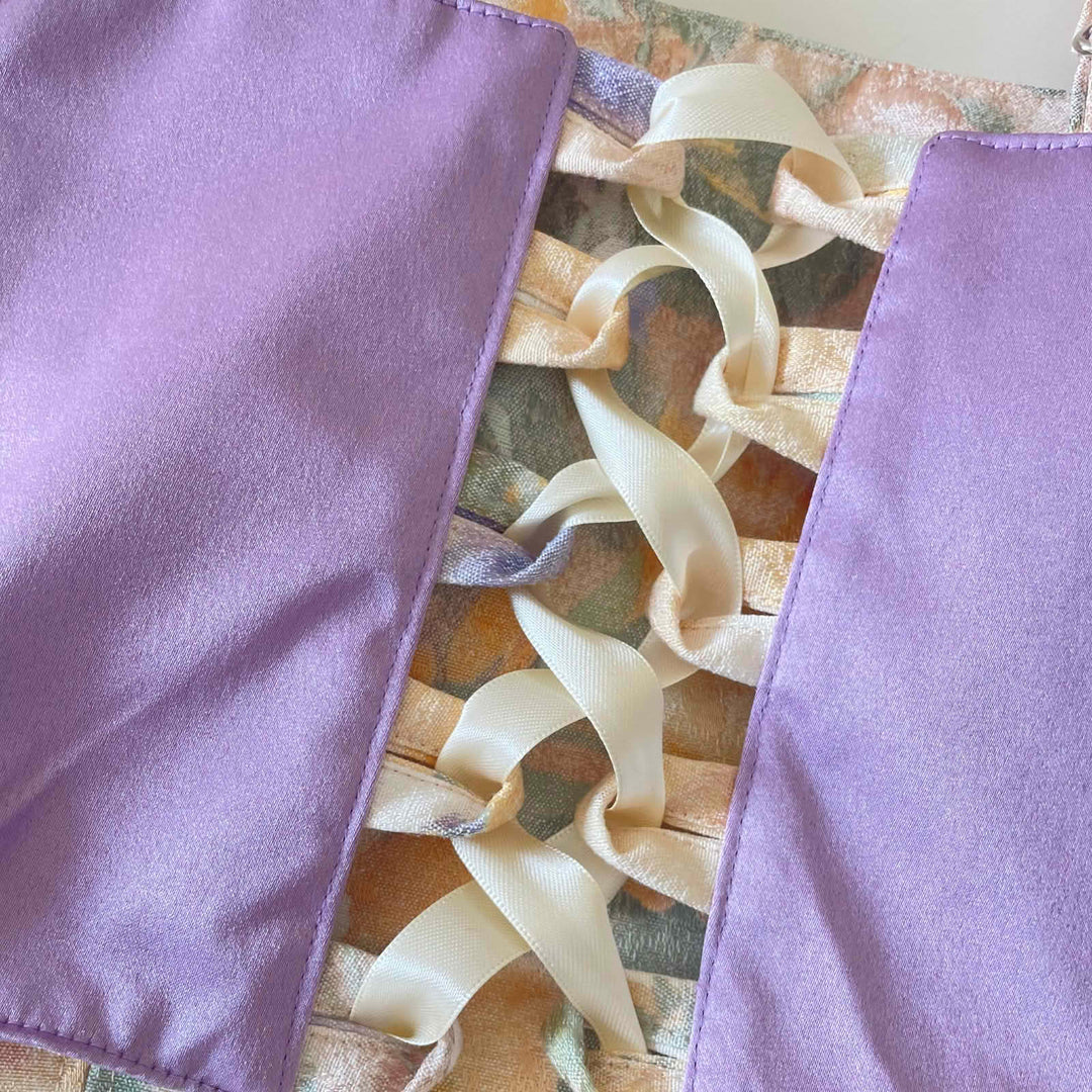 Maia - Reversible Corset Top — reversible corset top handmade in Helsinki by PopJoy