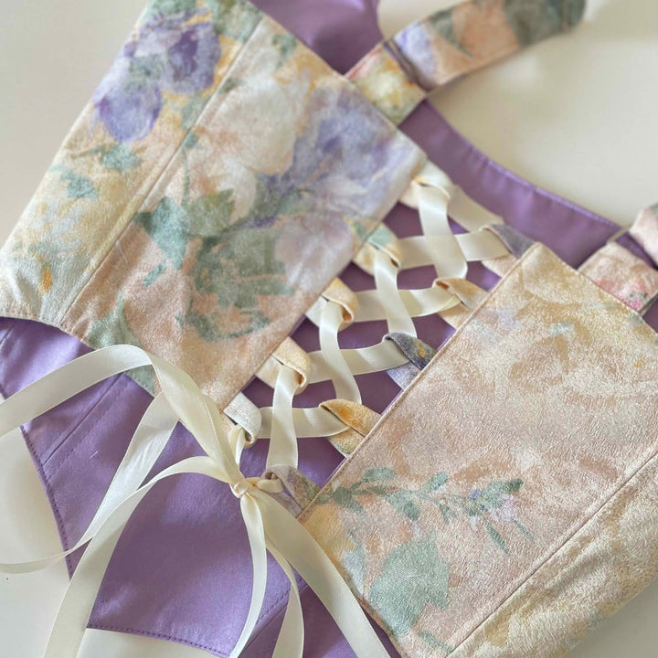 Maia - Reversible Corset Top — reversible corset top handmade in Helsinki by PopJoy