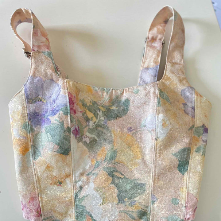 Maia - Reversible Corset Top — reversible corset top handmade in Helsinki by PopJoy