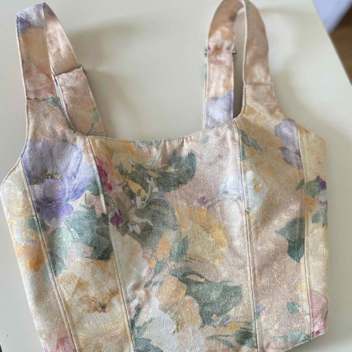 Maia - Reversible Corset Top — reversible corset top handmade in Helsinki by PopJoy