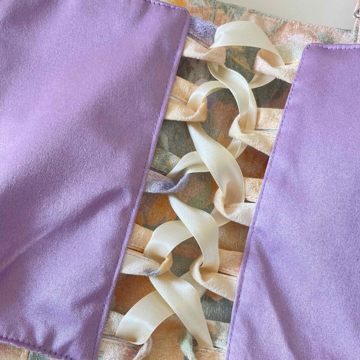 Maia - Reversible Corset Top — reversible corset top handmade in Helsinki by PopJoy