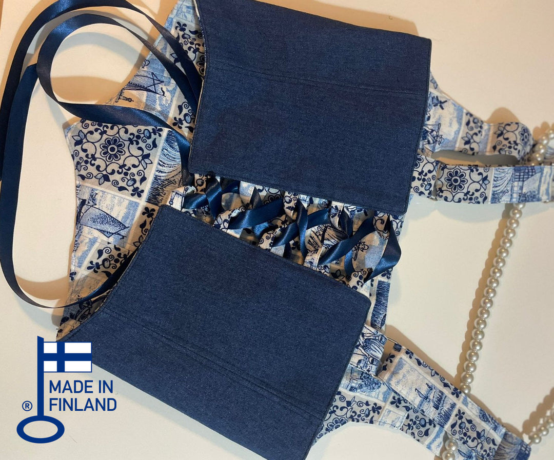 Manta - Reversible Corset Top (Ready-for-Shipping) — made in Finland — view 3