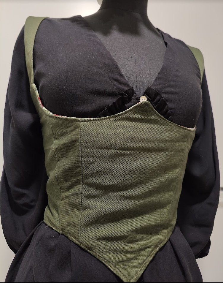 Miia - Reversible Corset Belt (No more fabric — reversible corset top handmade in Helsinki by PopJoy