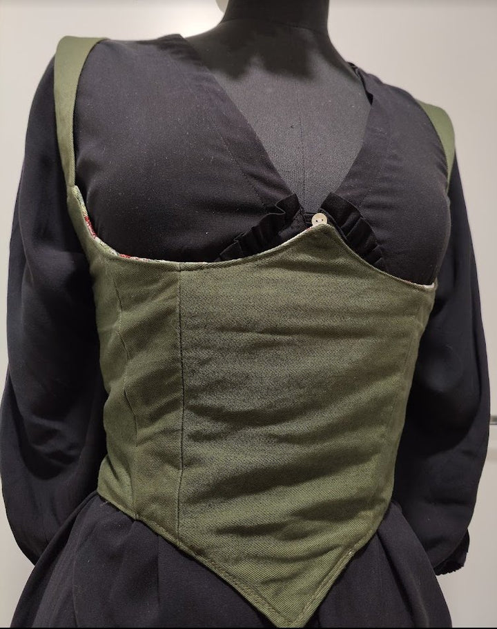 Miia - Reversible Corset Belt (No more fabric — reversible corset top handmade in Helsinki by PopJoy