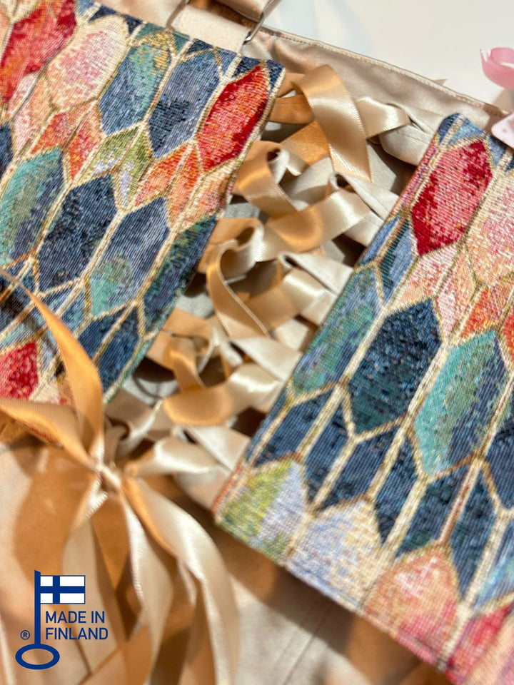 Mosaic - Reversible Corset Top (Ready-for-Shipping) — view 2 — made in Finland