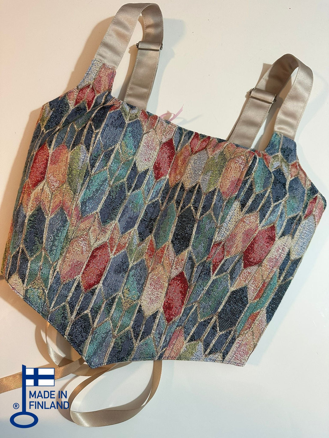 Mosaic - Reversible Corset Top (Ready-for-Shipping) — view 3 — made in Finland