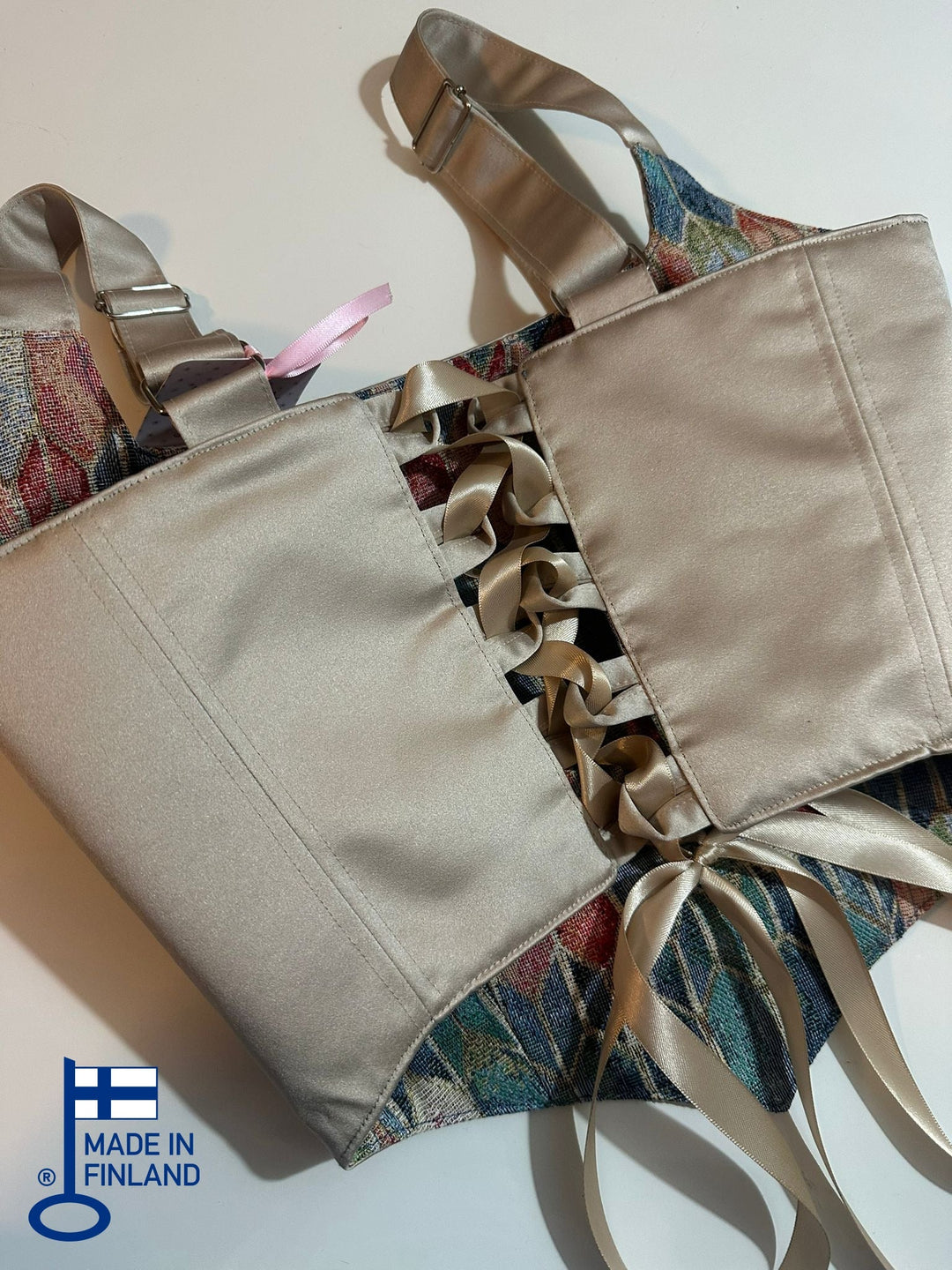 Mosaic - Reversible Corset Top (Ready-for-Shipping) — view 5 — made in Finland