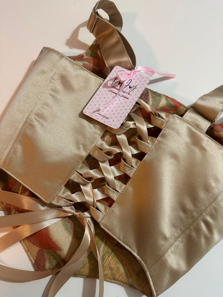 Myrtle - Reversible Corset Top — reversible corset top handmade in Helsinki by PopJoy