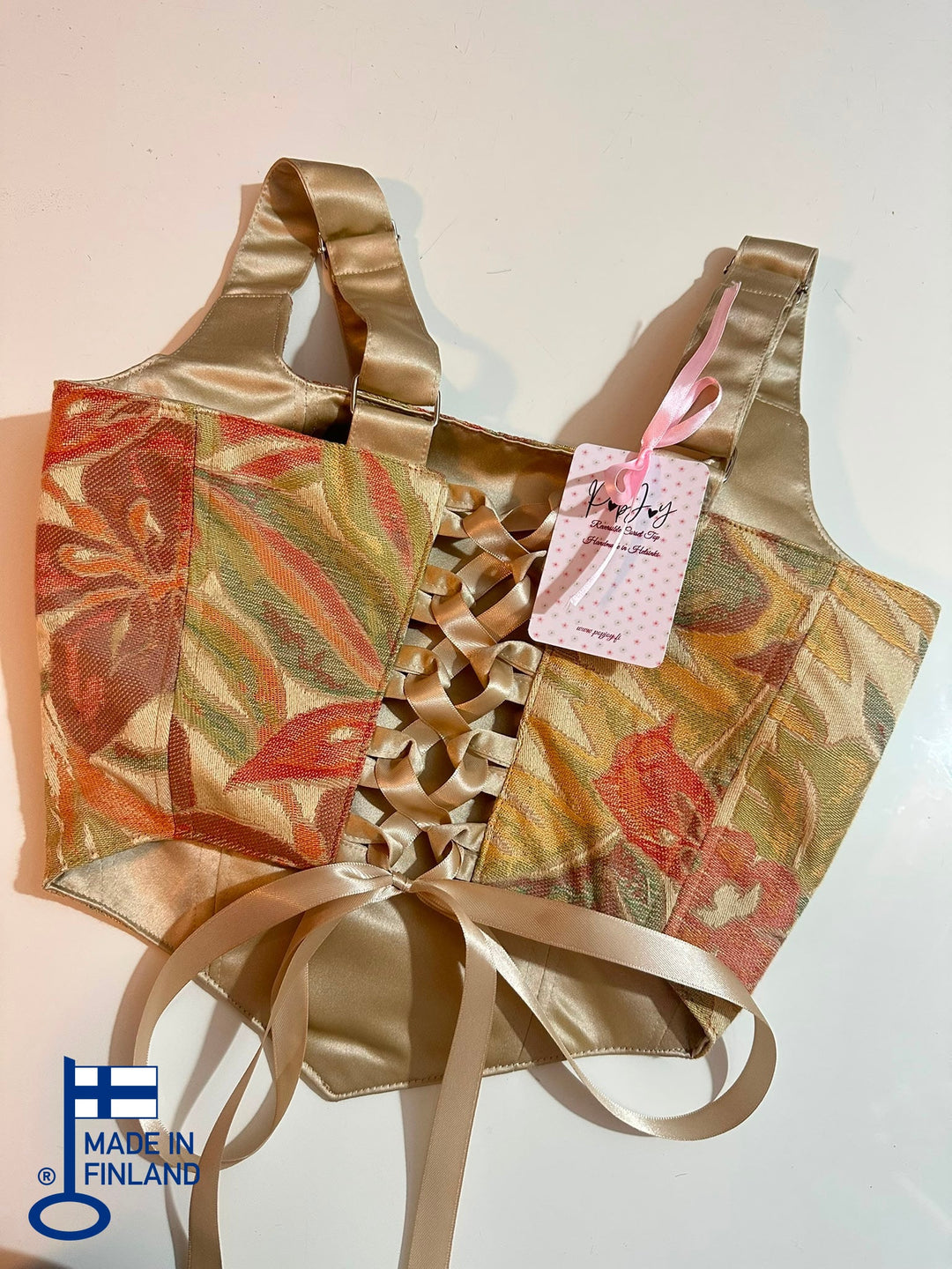 Myrtle - Reversible Corset Top (Ready for Shipping) — made in Finland — view 1
