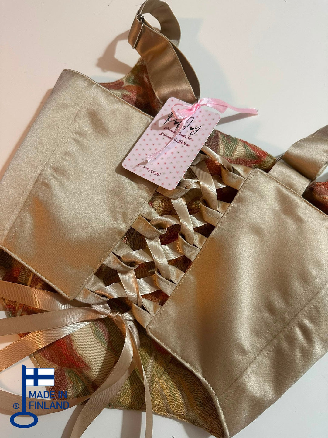 Myrtle - Reversible Corset Top (Ready for Shipping) — made in Finland — view 4