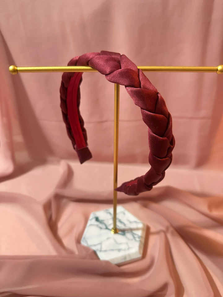 Phoebe - Thin Braided Headband — handmade hair accessory by PopJoy, Helsinki