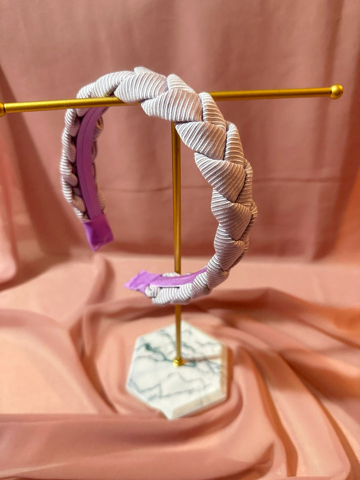 Phoebe - Thin Braided Headband — handmade hair accessory by PopJoy, Helsinki