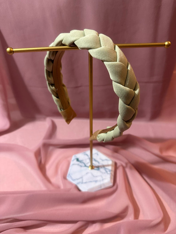 Phoebe - Thin Braided Headband — handmade hair accessory by PopJoy, Helsinki