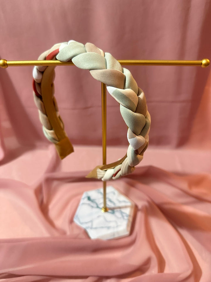 Phoebe - Thin Braided Headband — handmade hair accessory by PopJoy, Helsinki