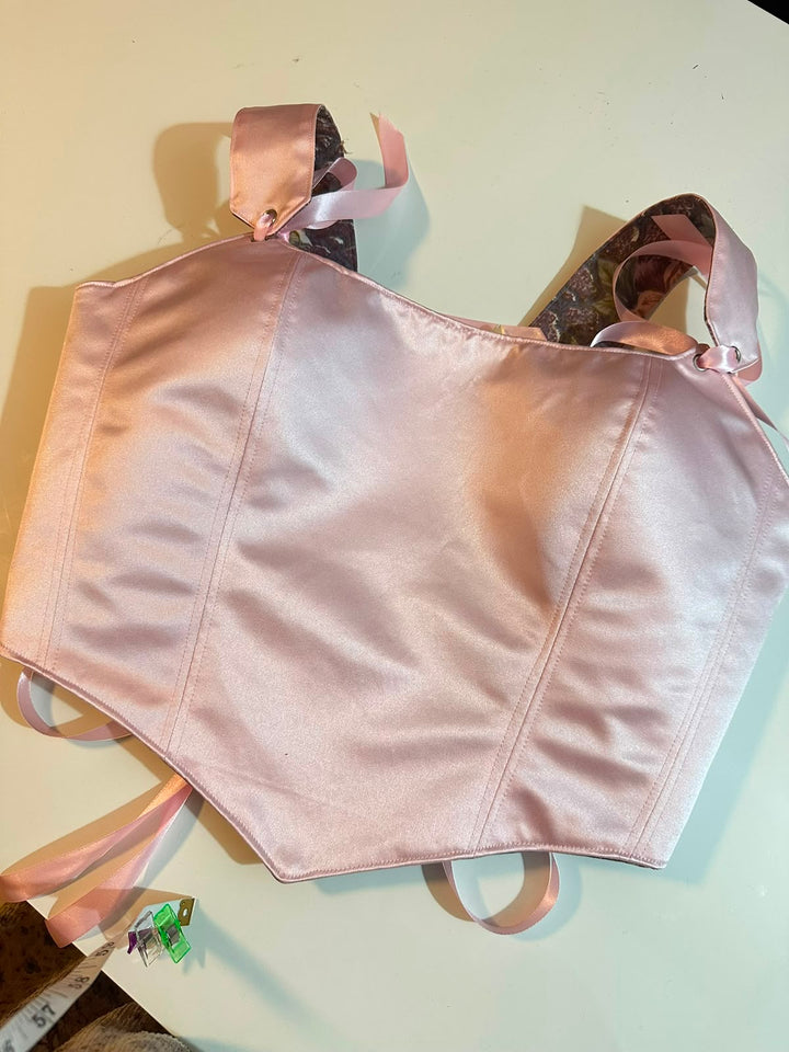Libia - Removable Straps - Reversible Corset Top (Ready-for-Shipping) — view 6