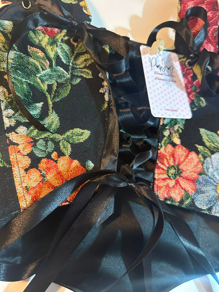 Malefic - Removable Straps - Reversible Corset Top (Made-to-Order) — view 1