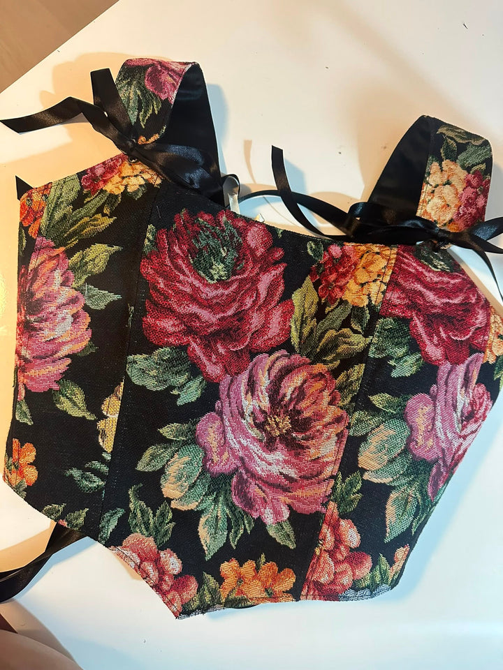 Malefic - Removable Straps - Reversible Corset Top (Made-to-Order) — view 6