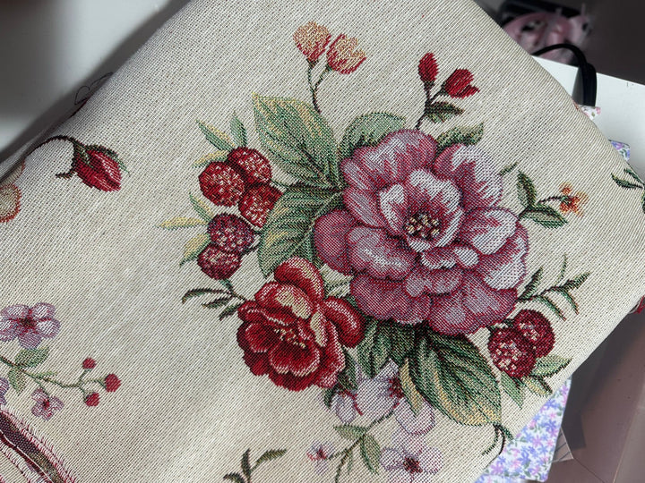Quanya - Fabric — corset fabric detail — main view · PopJoy handmade