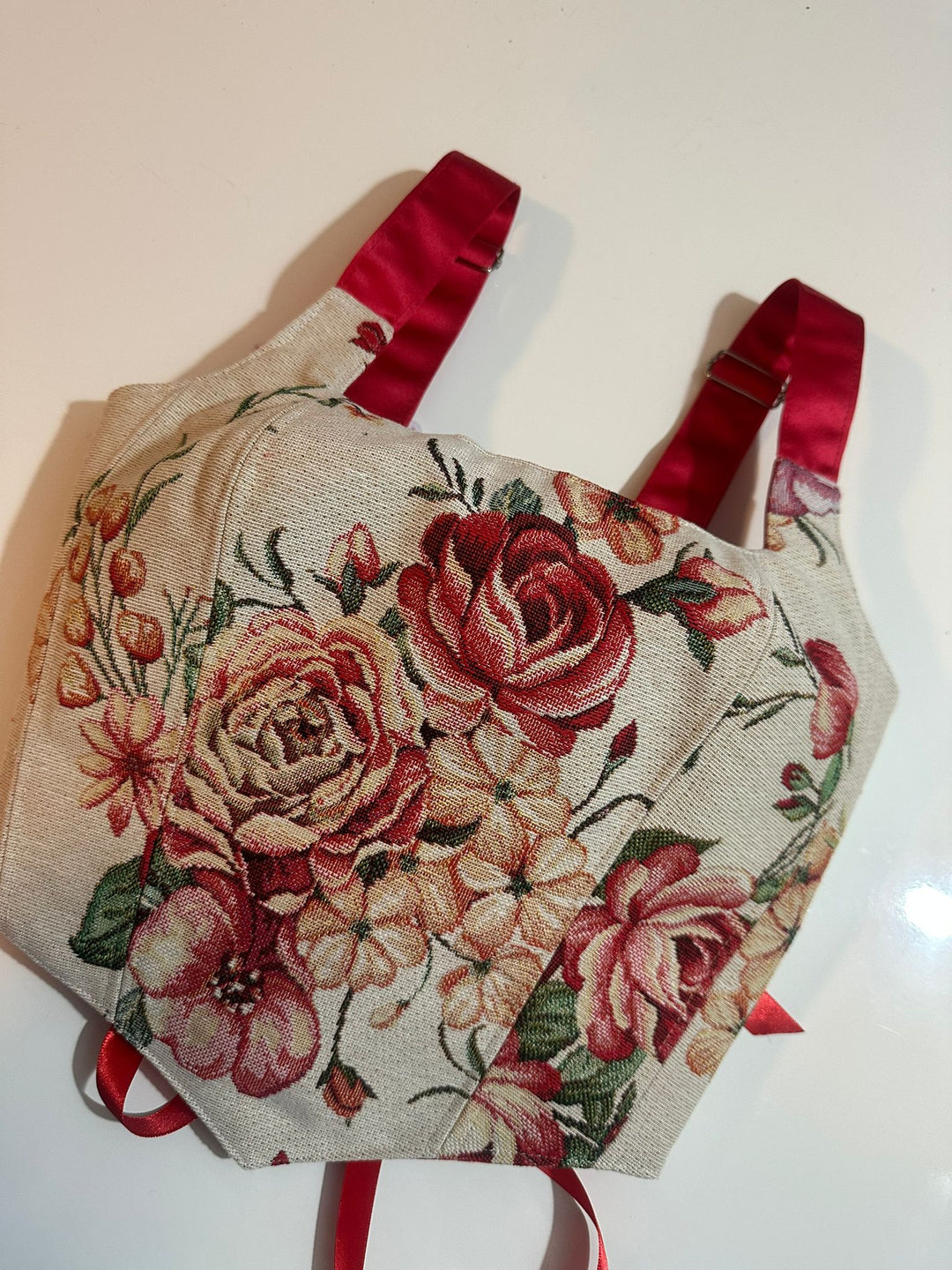 Quanya - Reversible Corset Top — reversible corset top handmade in Helsinki by PopJoy