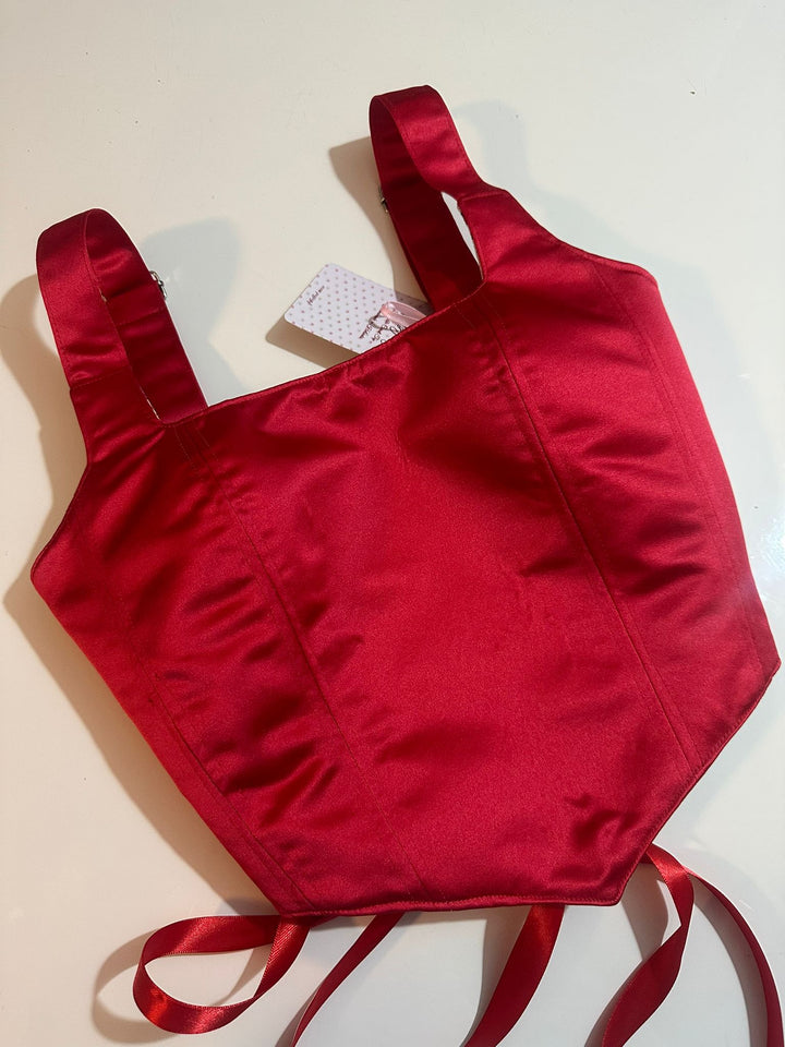Quanya - Reversible Corset Top — reversible corset top handmade in Helsinki by PopJoy