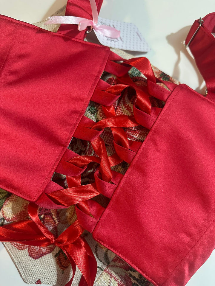 Quanya - Reversible Corset Top — reversible corset top handmade in Helsinki by PopJoy