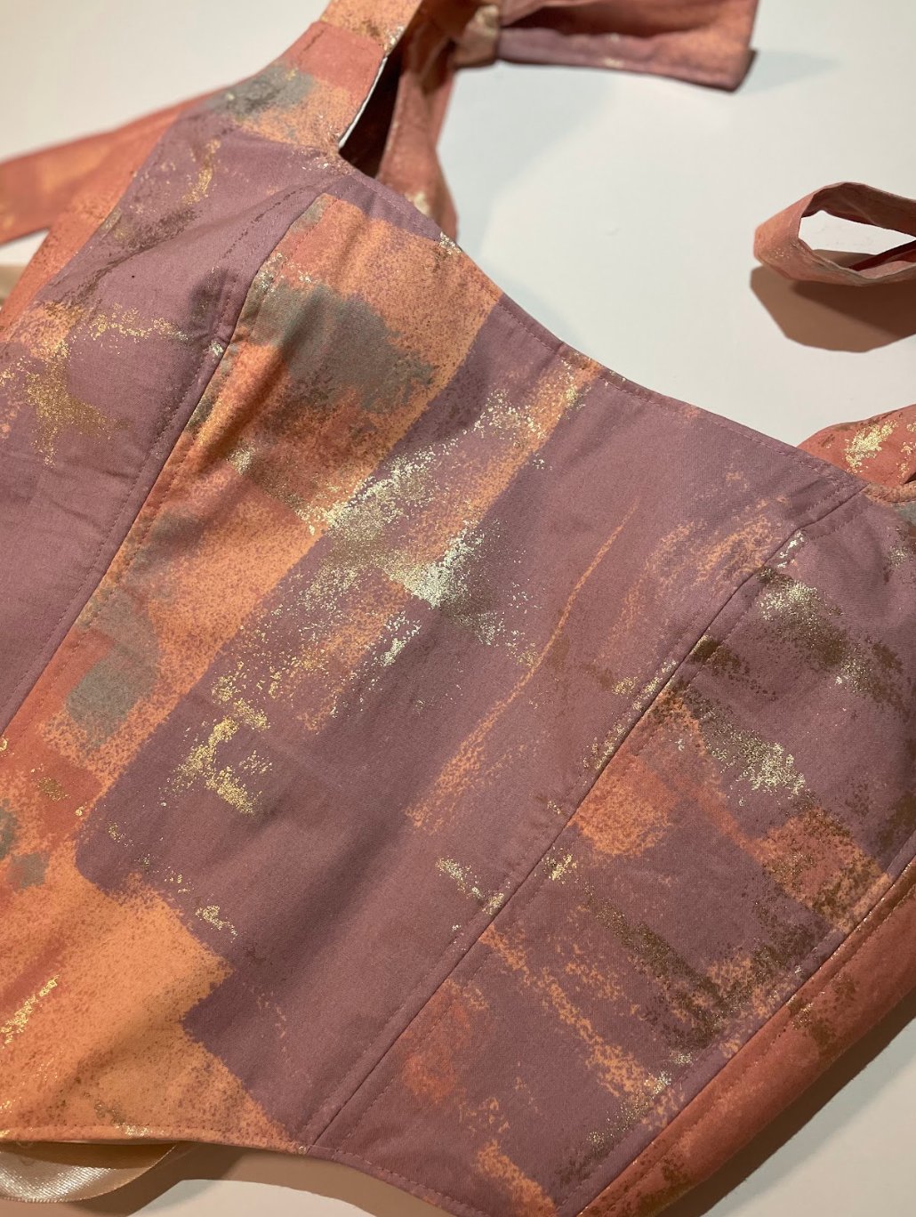 Reetta - Reversible Corset Top (No more fabric — reversible corset top handmade in Helsinki by PopJoy