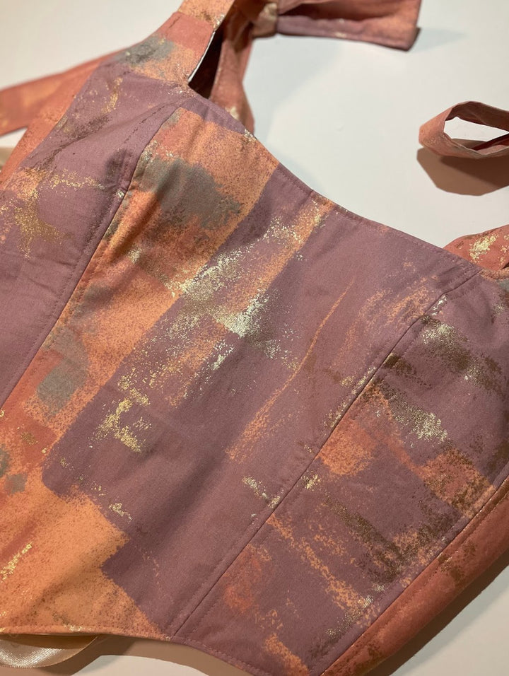 Reetta - Reversible Corset Top (No more fabric — reversible corset top handmade in Helsinki by PopJoy